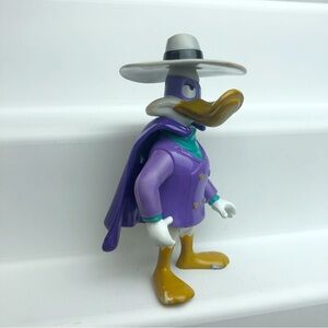 Vintage 1991 Playmates Disney Darkwing Duck with Spinning Hat Action Fig…
